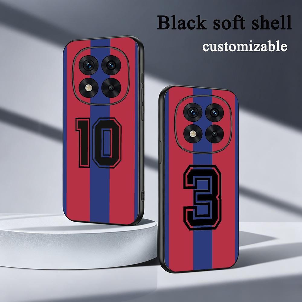 Phone Cases Xiaomi 15 - B-Barcelona futbol numarası, Redmi Note 17,