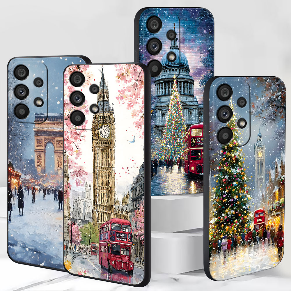 Phone Cases London - Londra'da Kış Noel'i Temalı Samsung Galaxy